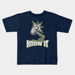 I am worthy and I know it Kids T-Shirt